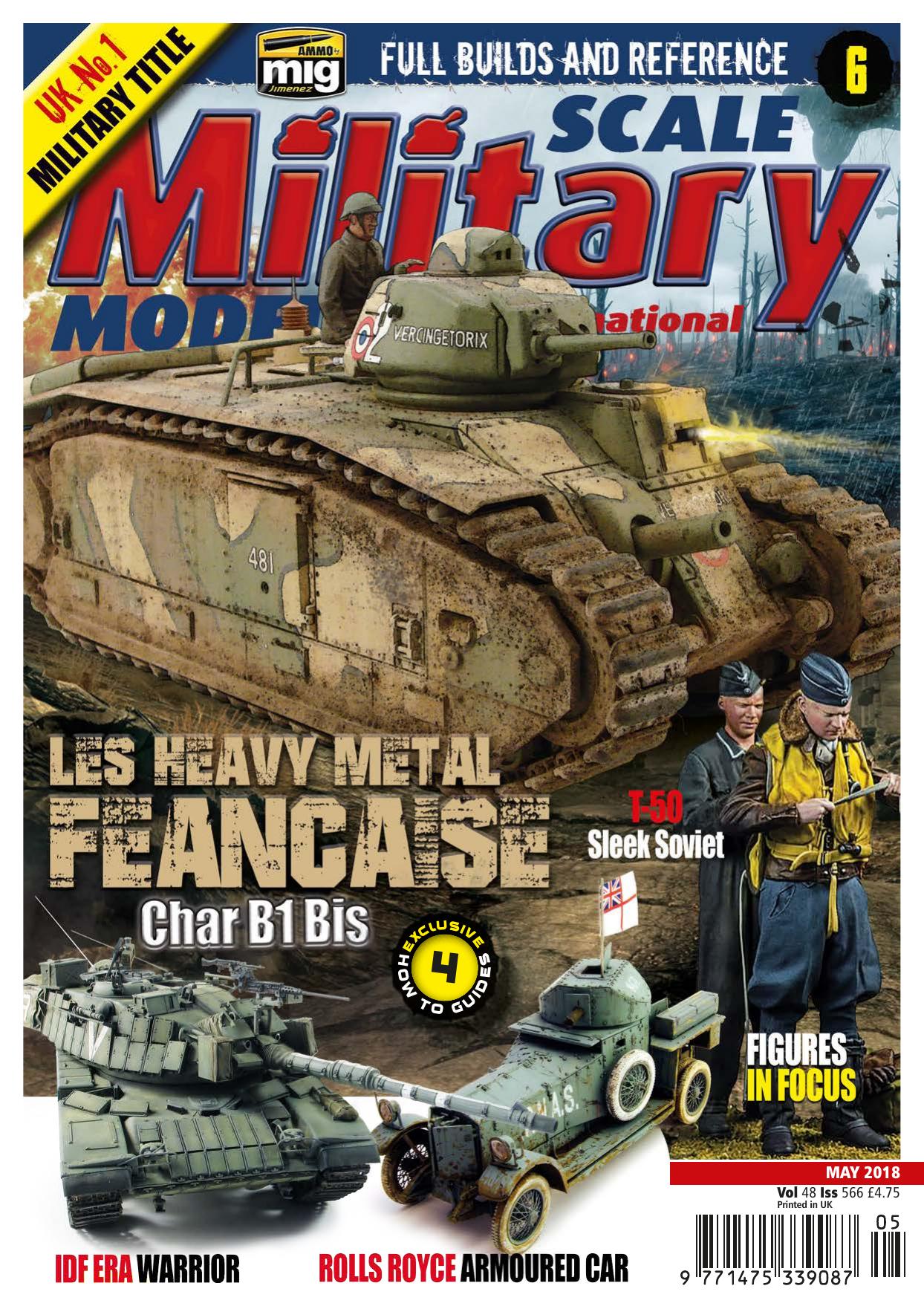 Scale Military Modeller International by Volume 48 Issue 566 (2018-05)