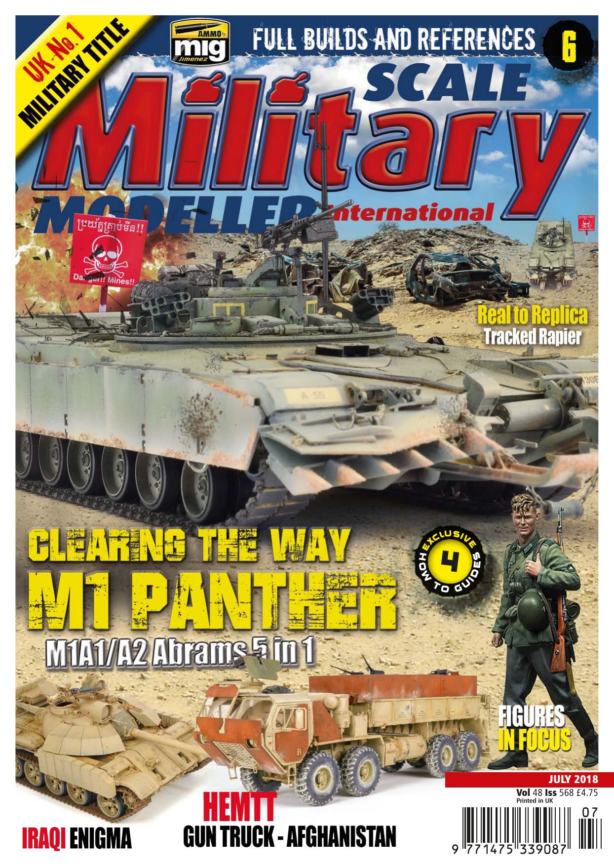 Scale Military Modeller International by Volume 48 Issue 568 (2018-07)