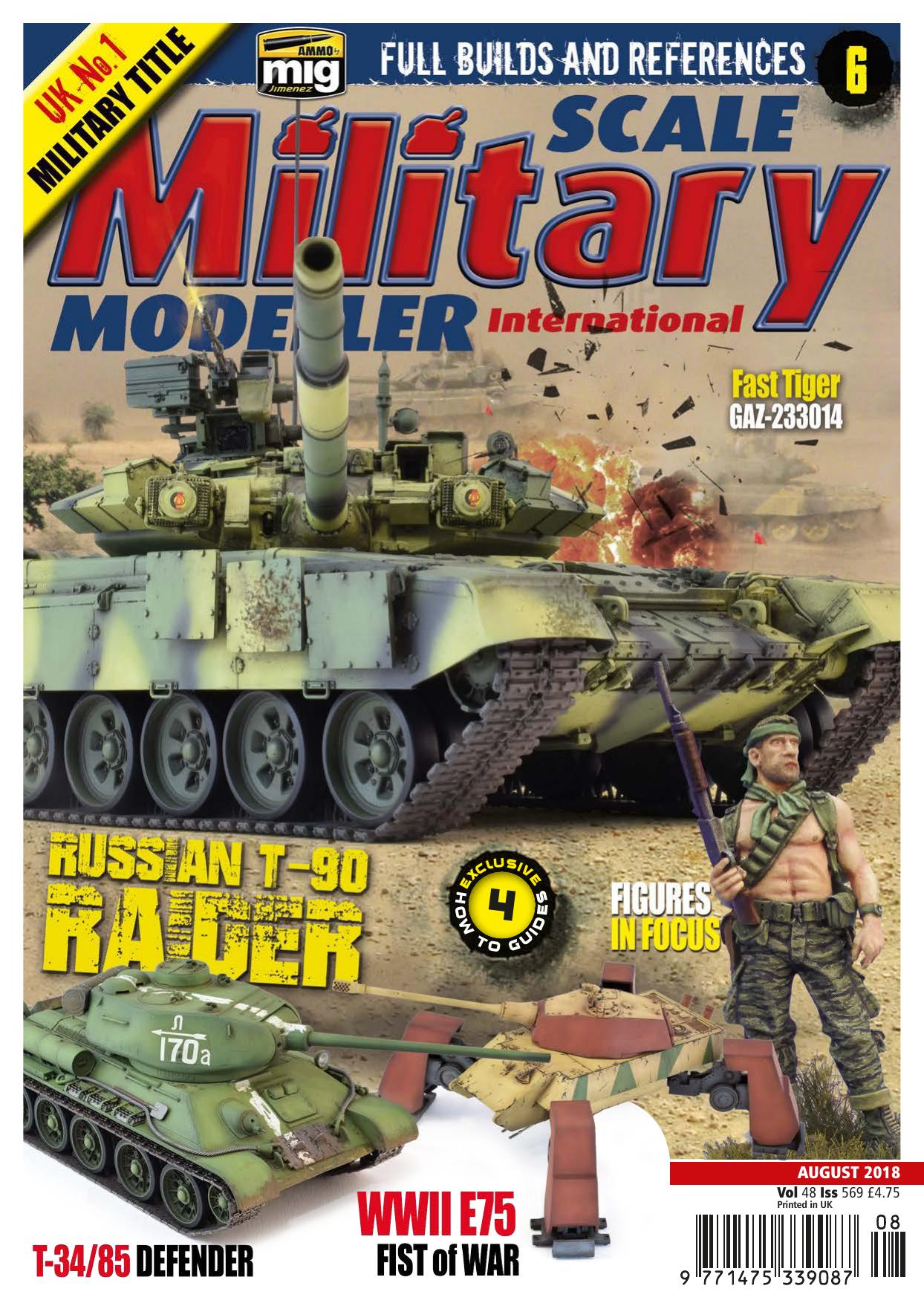 Scale Military Modeller International by Volume 48 Issue 569 (2018-08)