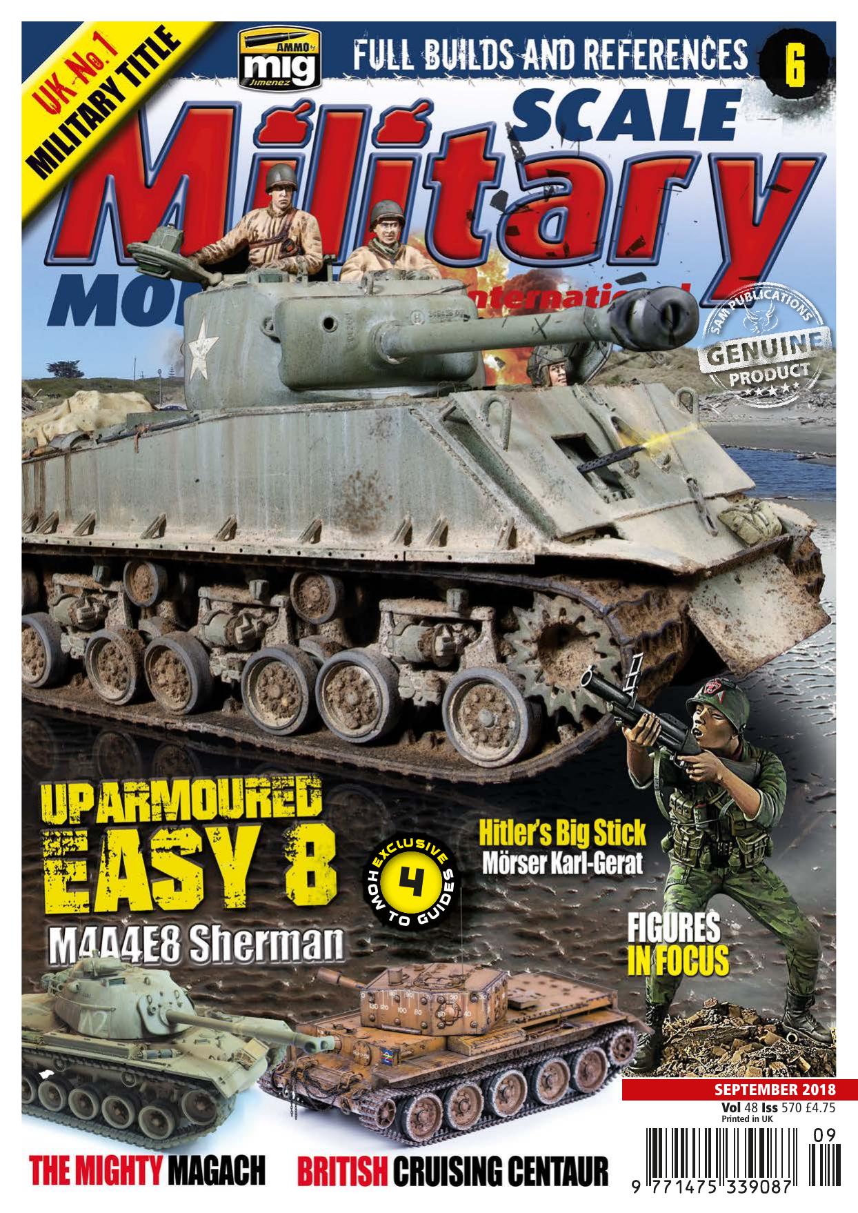 Scale Military Modeller International by Volume 48 Issue 570 (2018-09)