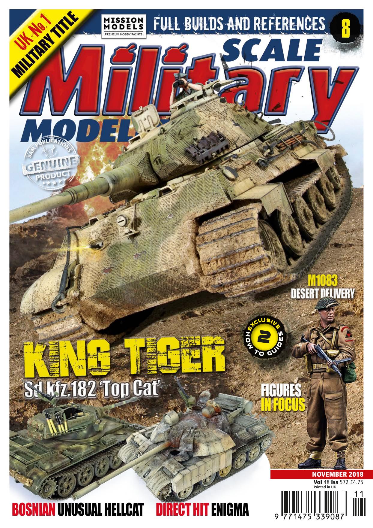 Scale Military Modeller International by Volume 48 Issue 572 (2018-11)