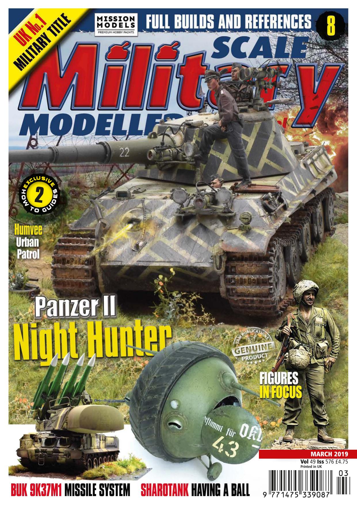 Scale Military Modeller International by Volume 49 Issue 576 (2019-03)
