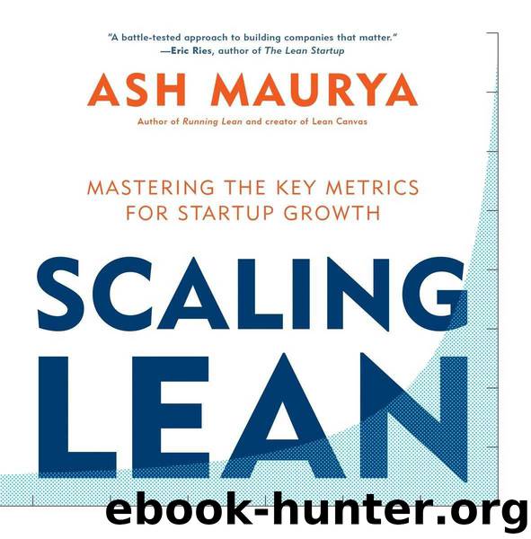 Scaling Lean: Mastering the Key Metrics for Startup Growth by Ash Maurya