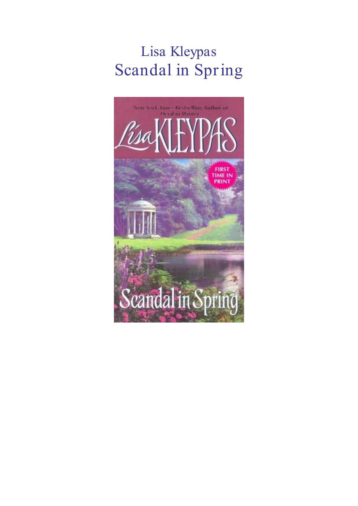 Scandal in Spring by Lisa Kleypas