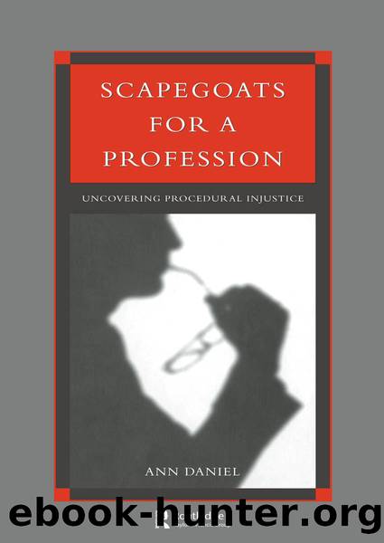 Scapegoats for a Profession by Ann Daniel