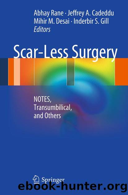 Scar-Less Surgery by Abhay Rane Jeffrey A. Cadeddu Mihir M. Desai & Inderbir S. Gill