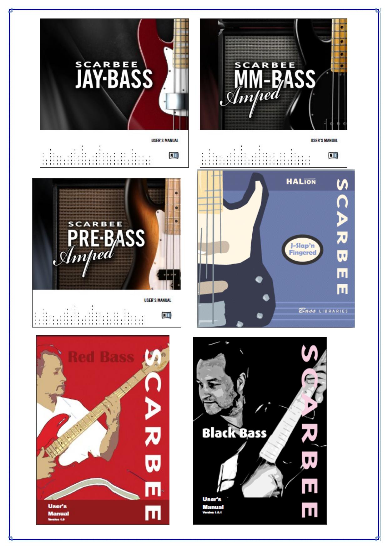 Scarbee's Bass Complete Collection Rus Manual by 123