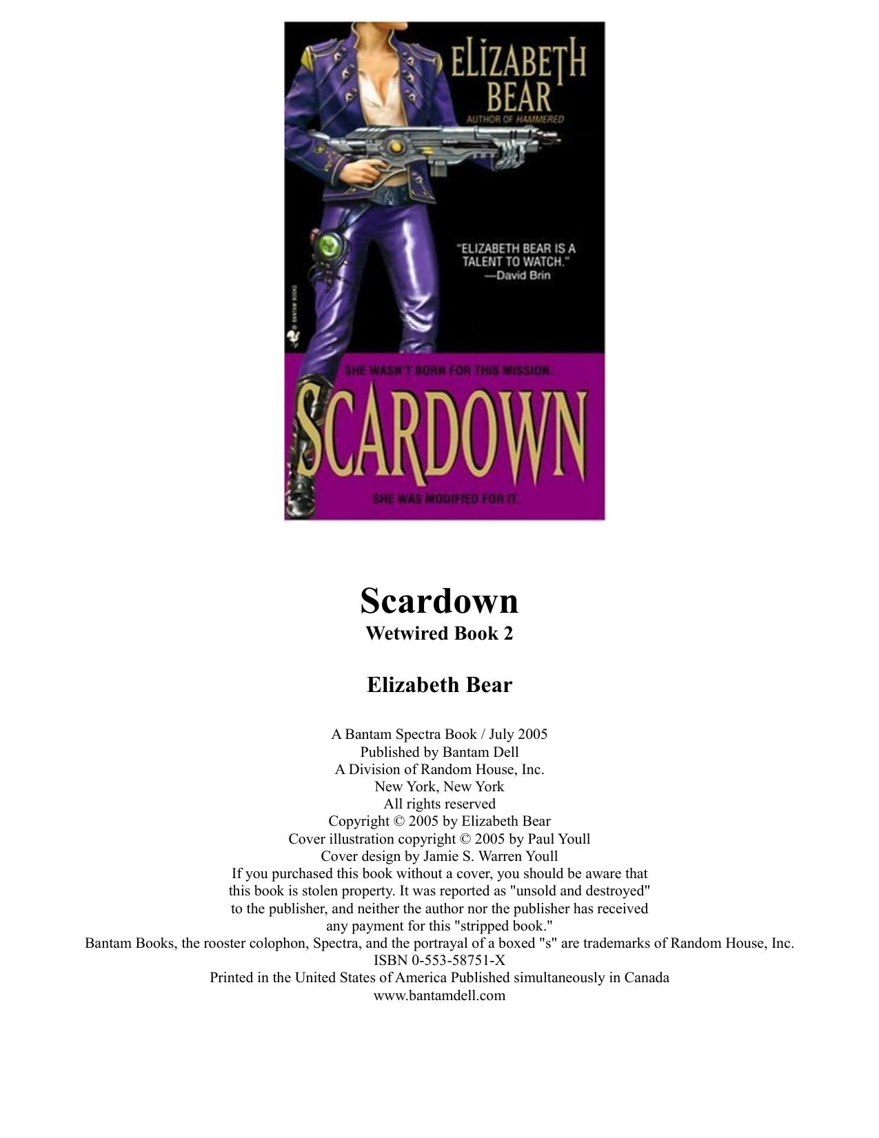 Scardown by Elizabeth Bear