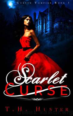 Scarlet Curse: A Vampire Mystery Romance: (Cursed Vampire Book 1) by T.H. Hunter