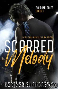Scarred Melody: A Rockstar Romance: Bold Melodies Book One by Heather E. Andrews