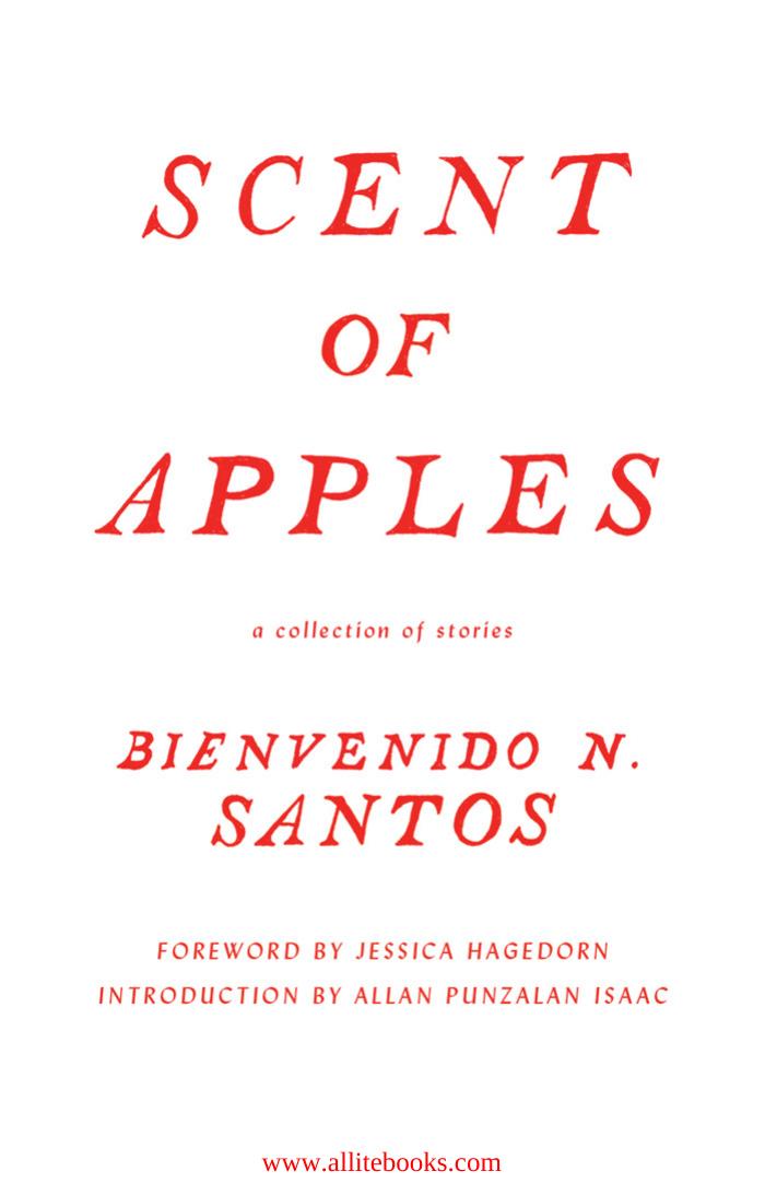 Scent of Apples: A Collection of Stories by Unknow