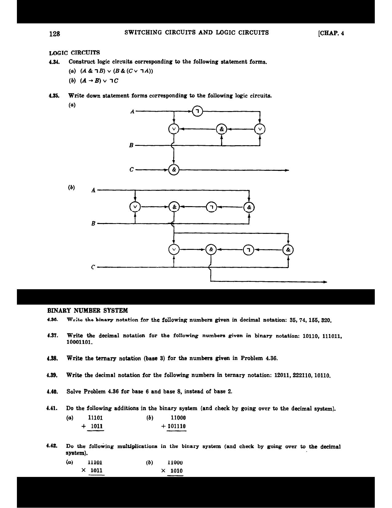 Schaum's Boolean Algebra and Switching Circuits -- 213 by unknow