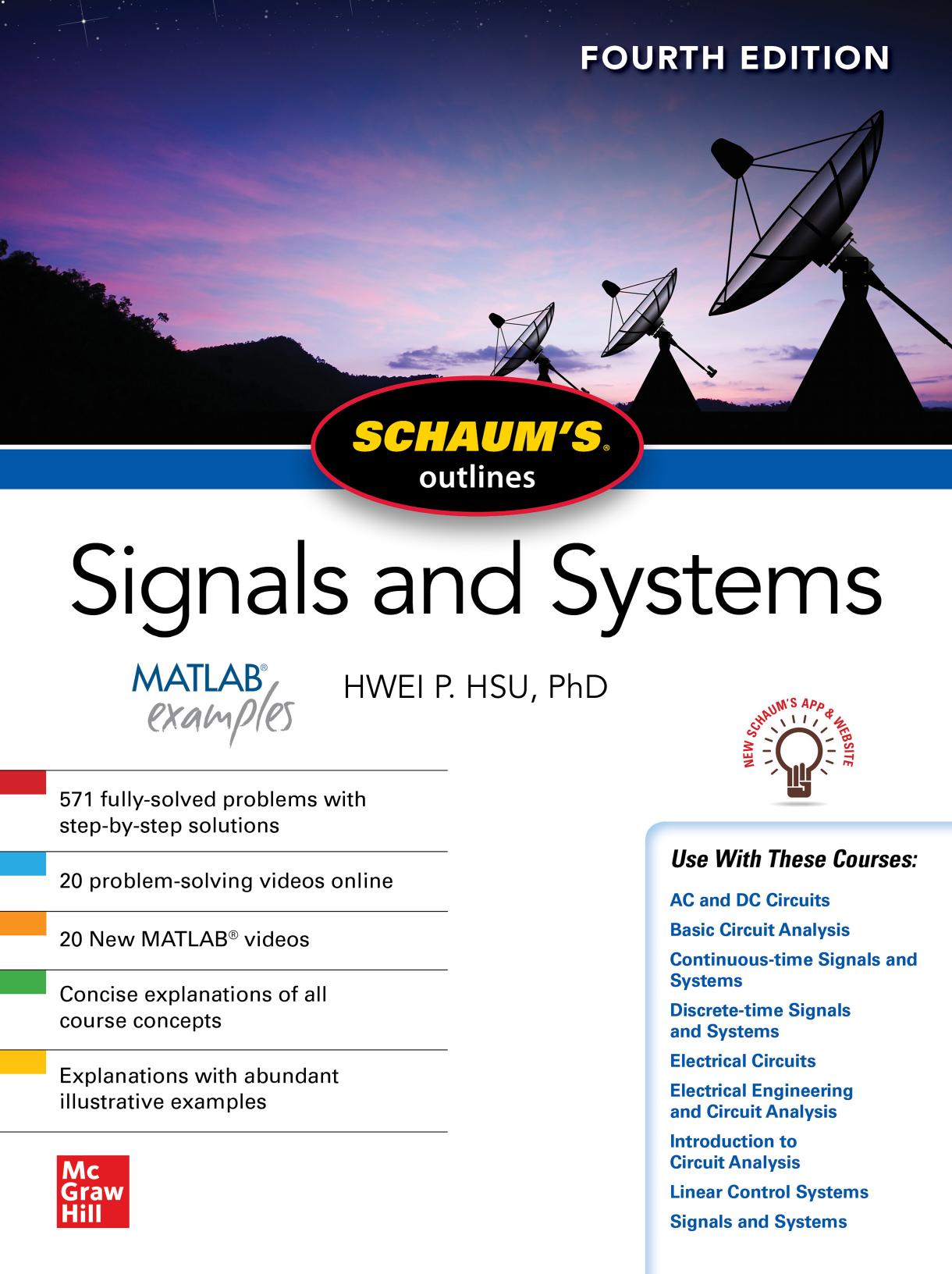 Schaum's Outline of Signals and Systems by Hwei Hsu