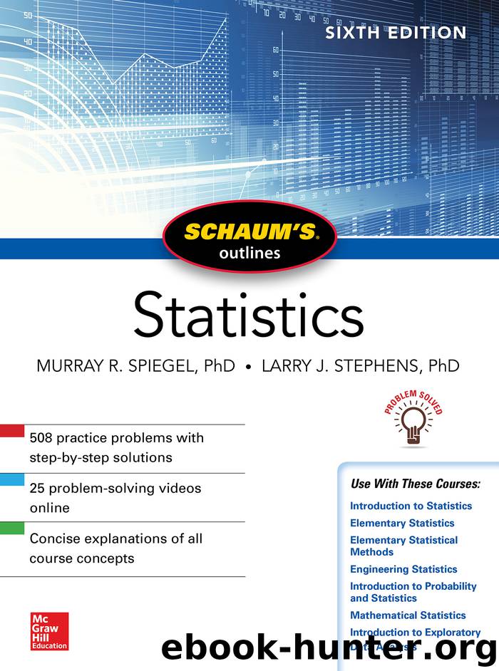 Schaum's Outline of Statistics by Murray R Spiegel