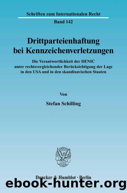 Schilling by Schriften zum Internationalen Recht (9783428513871)