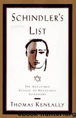 Schindler's List by Keneally Thomas
