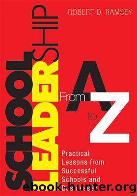 School Leadership from a to Z by Ramsey Robert D.;