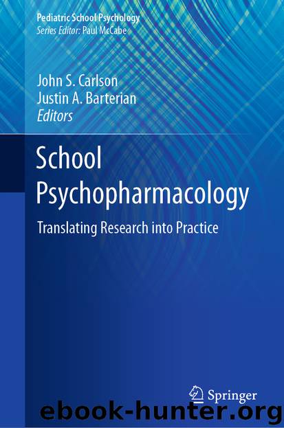 School Psychopharmacology by Unknown