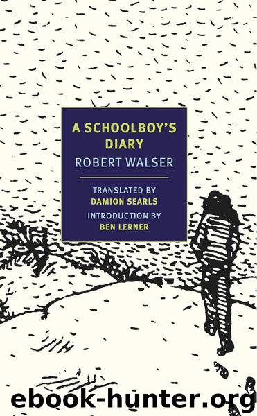 Schoolboy's Diary and Other Stories, A by Walser Robert