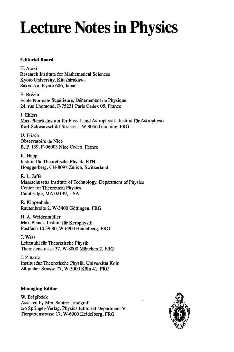 SchrÃ¶dinger Operators The Quantum Mechanical Many-Body Problem: Proceedings of a Workshop Held at Aarhus, Denmark 15 May - 1 August 1991 by Michael Demuth J. A. van Casteren (auth.) Erik Balslev (eds.)