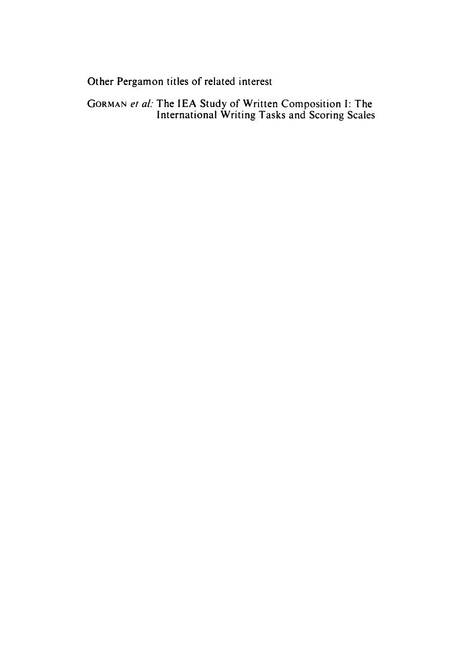 Science Achievement in Seventeen Countries by International Association for the Evaluation of Educational Achievement (Auth.)