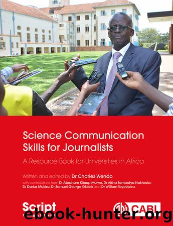 Science Communication Skills for Journalists by Unknown