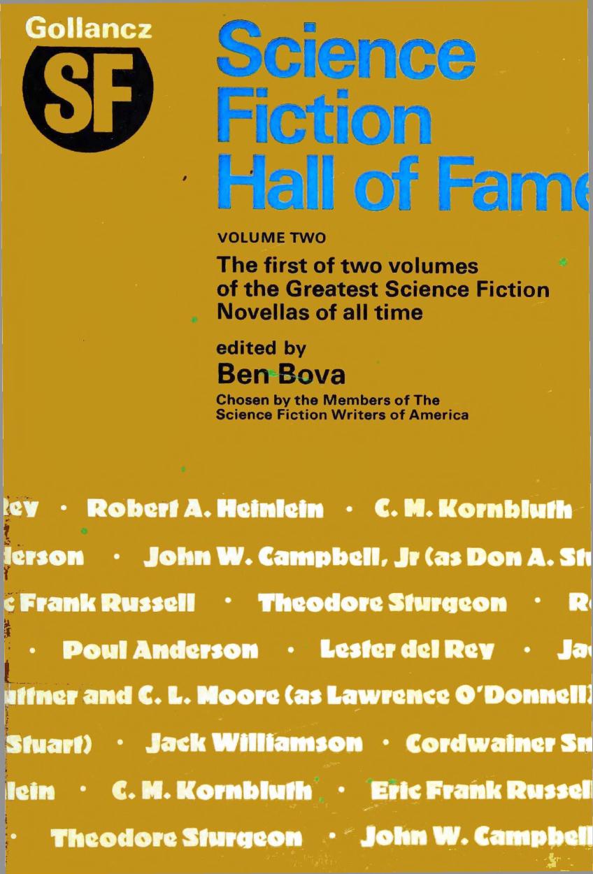 Science Fiction Hall of Fame Volume 2 (1971) by Ben Bova (Ed.)