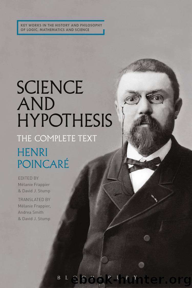 Science and Hypothesis by Henri Poincaré David J. Stump Mélanie Frappier