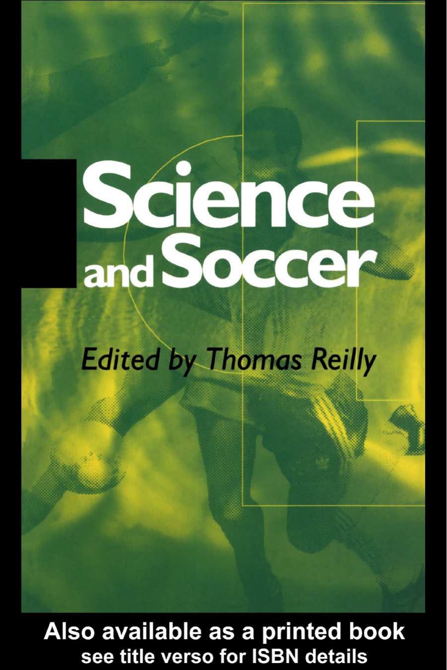 Science and Soccer by Thomas Reilly (edt)