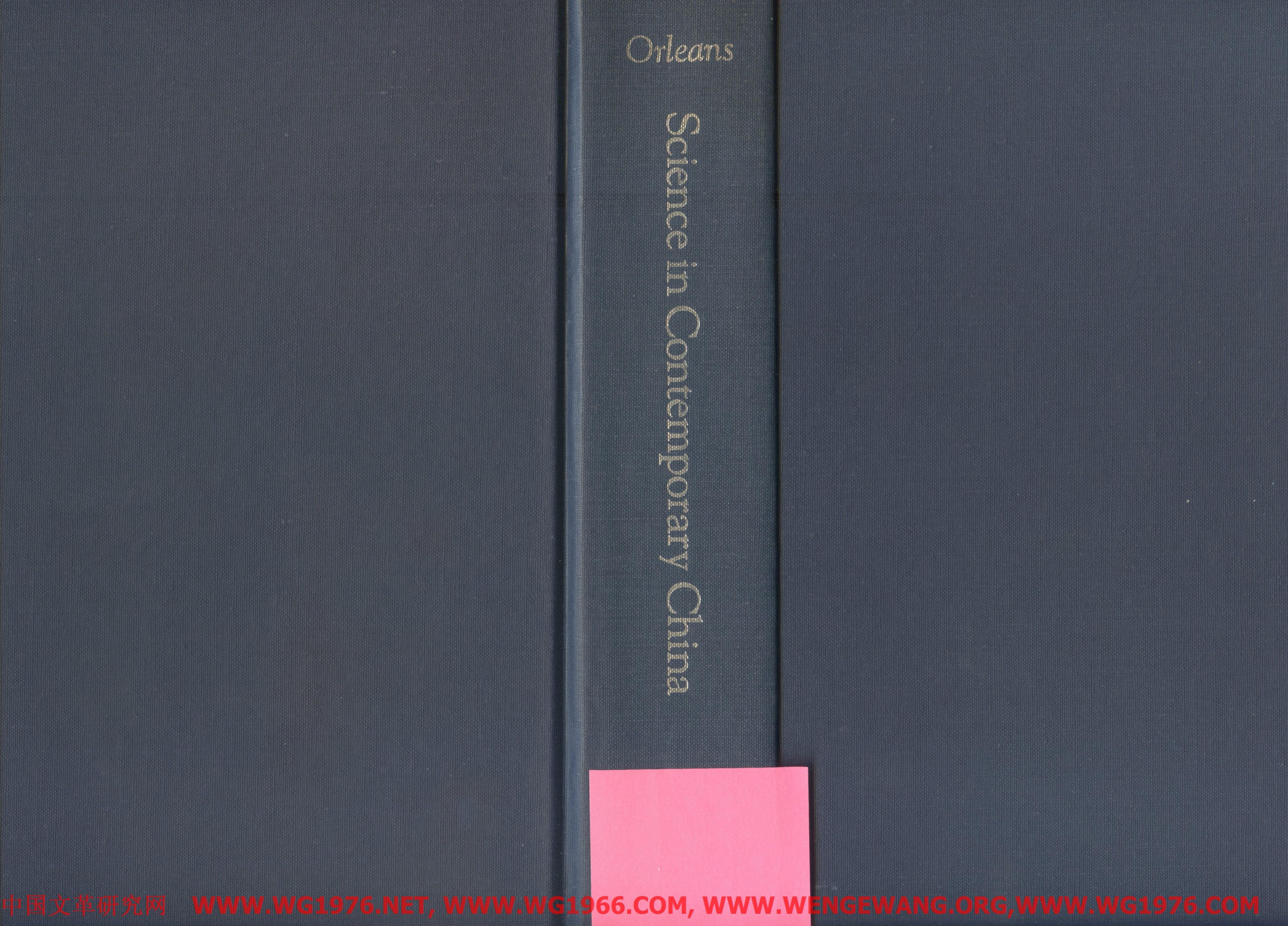 Science in Contemporary China by Leo A. Orleans