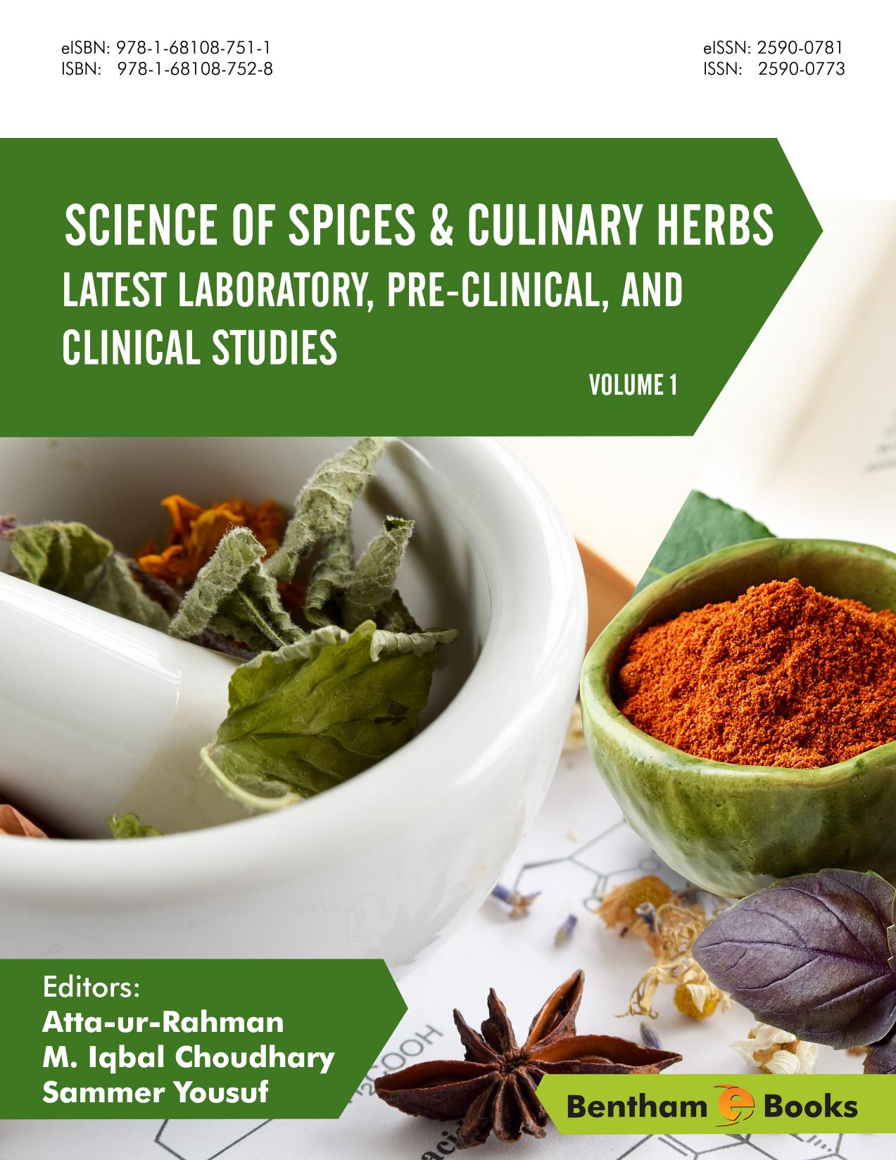 Science of Spices and Culinary Herbs Volume 1 by Atta-ur-Rahman M. Iqbal Choudhary Sammer Yousuf
