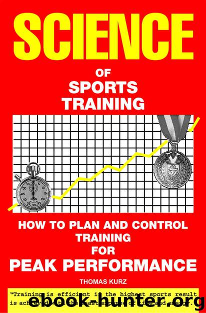 Science of Sports Training: How to Plan and Control Training for Peak Performance by Thomas Kurz