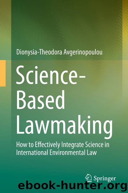 Science-Based Lawmaking by Dionysia-Theodora Avgerinopoulou