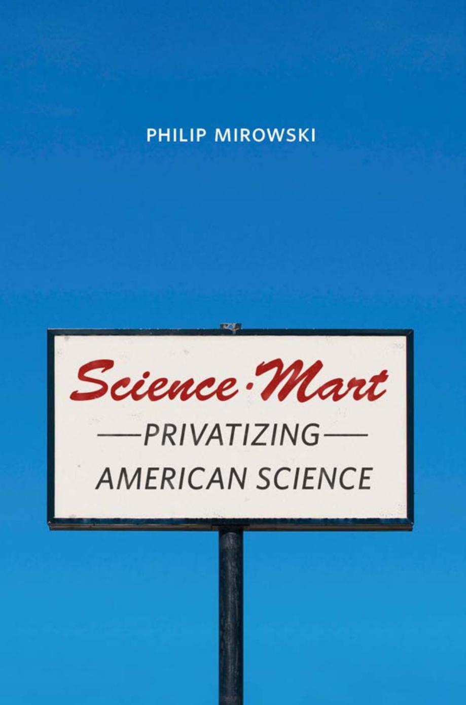 Science-Mart by Philip Mirowski