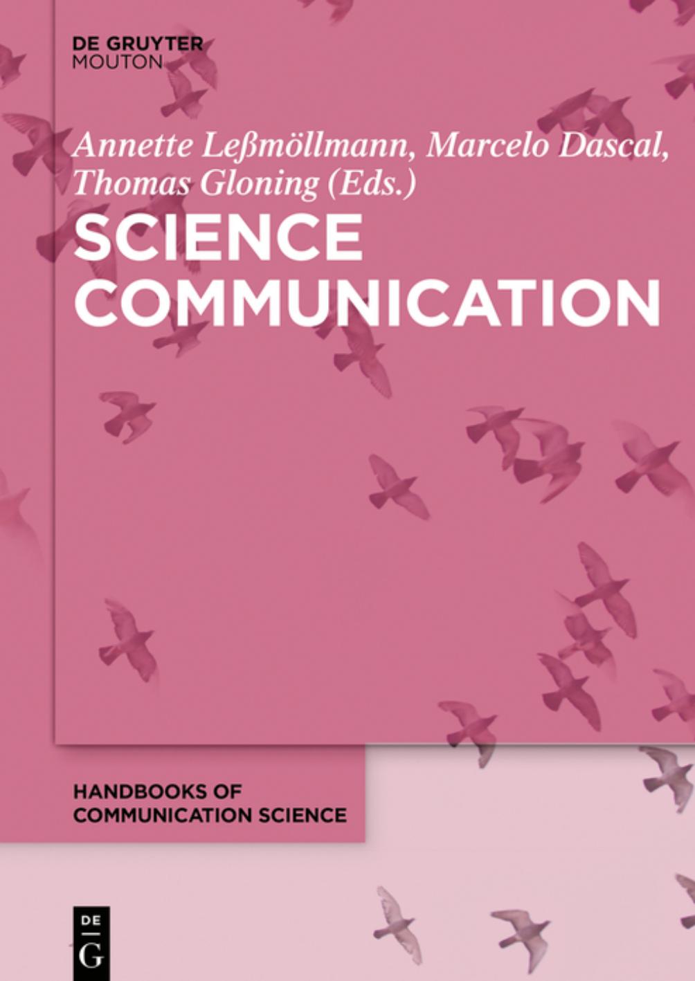 Scientific Communication by Marcelo Dascal Thomas Gloning