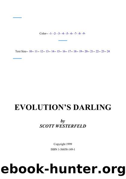 Scott Westerfeld by Evolution's Darling