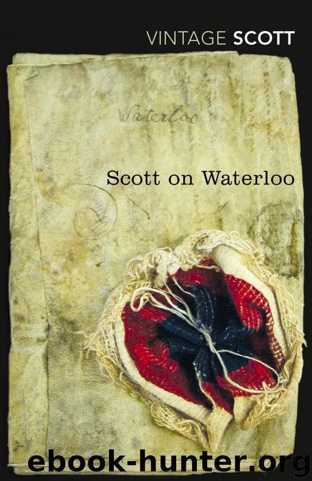 Scott on Waterloo by Walter Scott