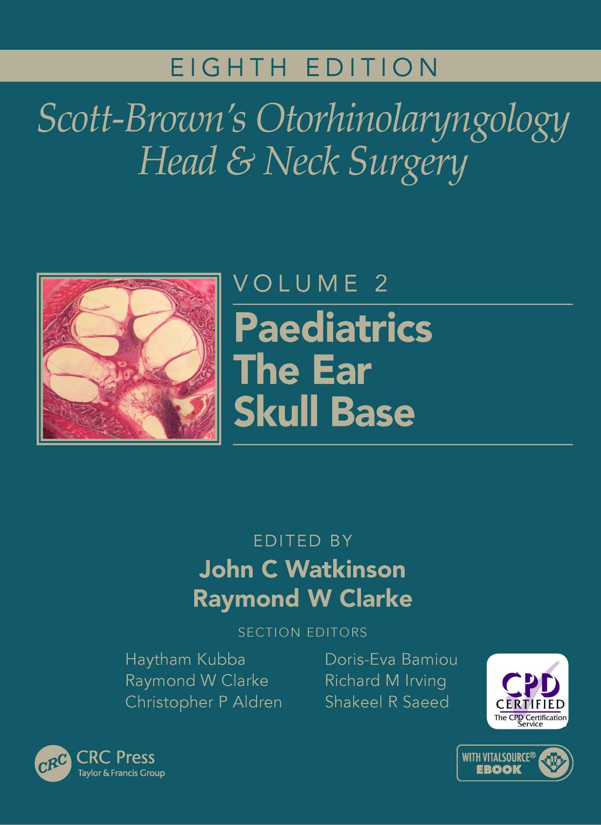 Scott-Brown's Otorhinolaryngology and Head and Neck Surgery, Eighth Edition: Volume 2 by Unknow