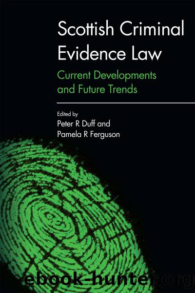 Scottish Criminal Evidence Law by Duff;Ferguson;
