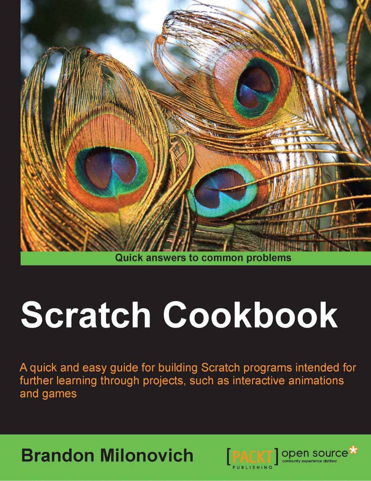 Scratch Cookbook by Unknow