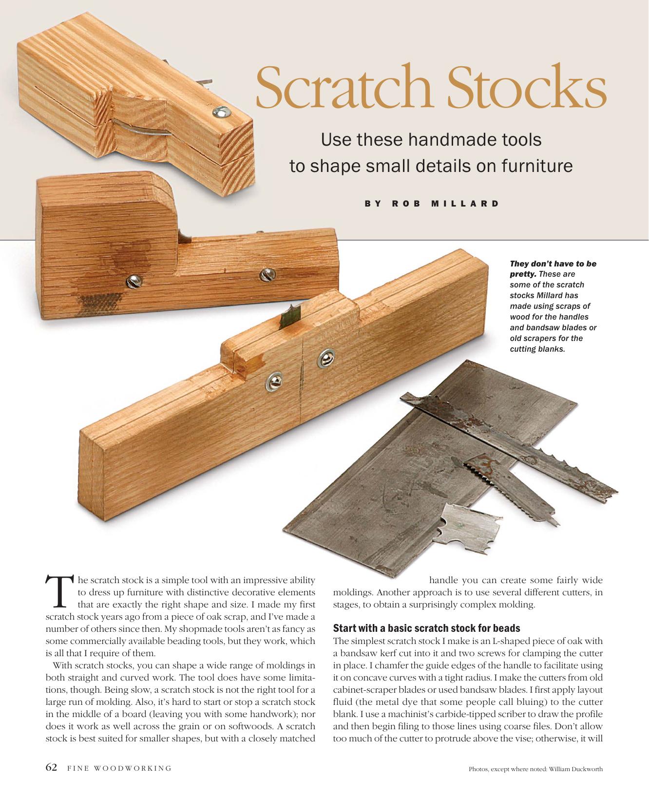 Scratch Stocks by Robert L. Millard