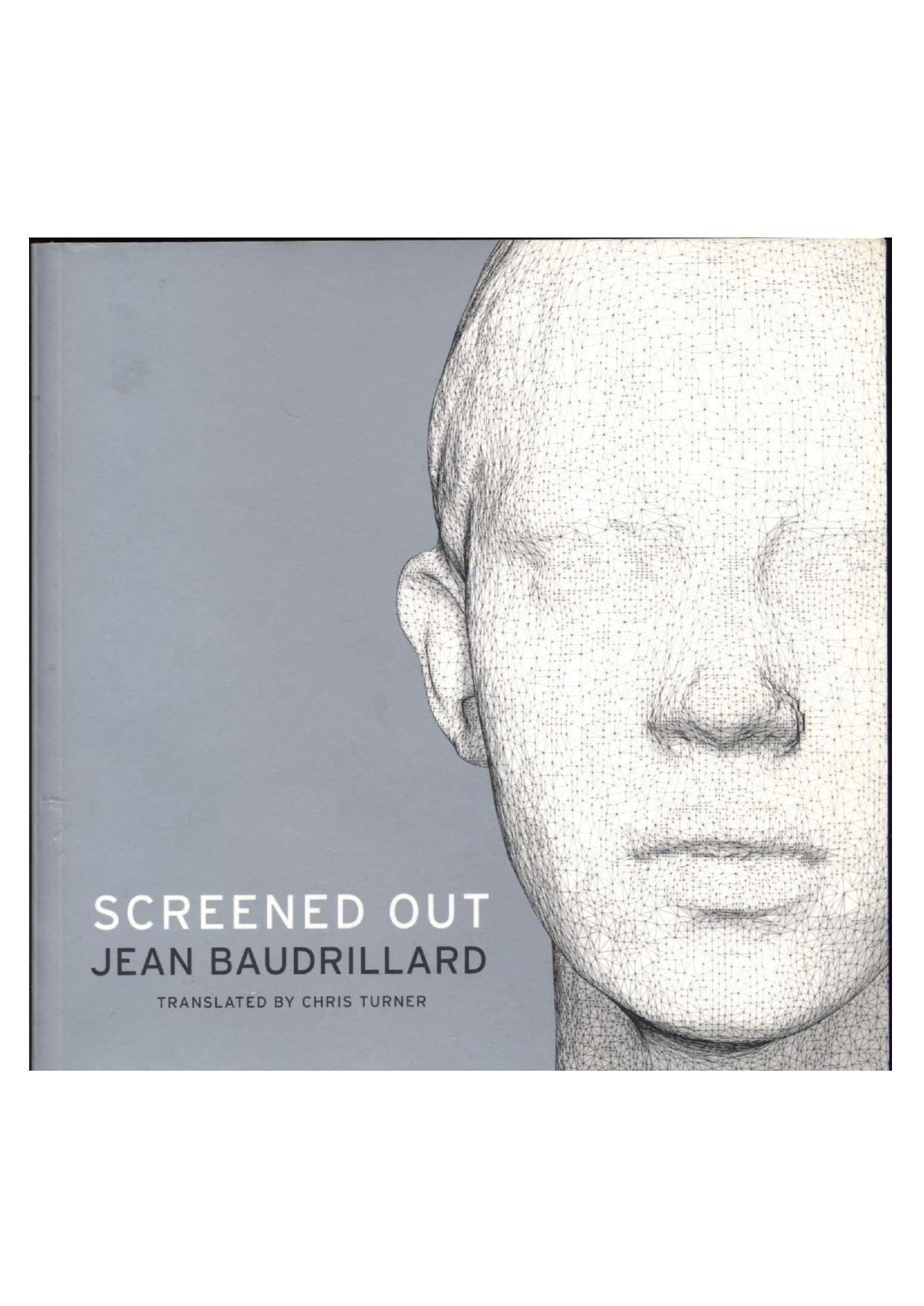 Screened Out by Jean Baudrillard