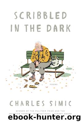 Scribbled in the Dark by Charles Simic