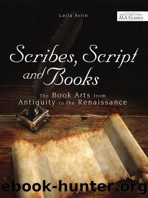 Scribes, Script, and Books by Leila Avrin