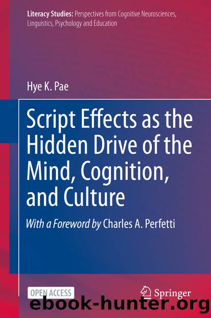 Script Effects as the Hidden Drive of the Mind, Cognition, and Culture by Hye K. Pae