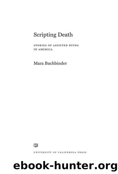 Scripting Death by Mara Buchbinder