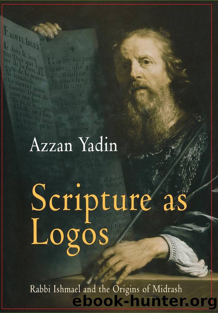Scripture As Logos by Yadin Azzan;