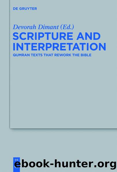 Scripture and Interpretation by Dimant Devorah;Feldman Ariel;Goldman Liora