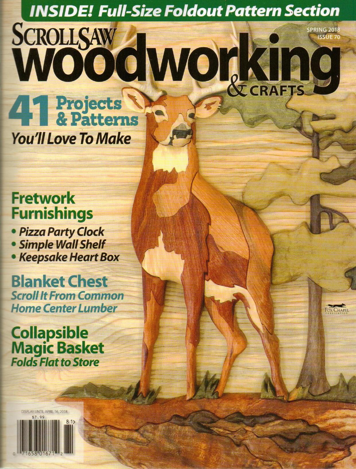 ScrollSaw Woodworking & Crafts - Spring 2018 by Unknow