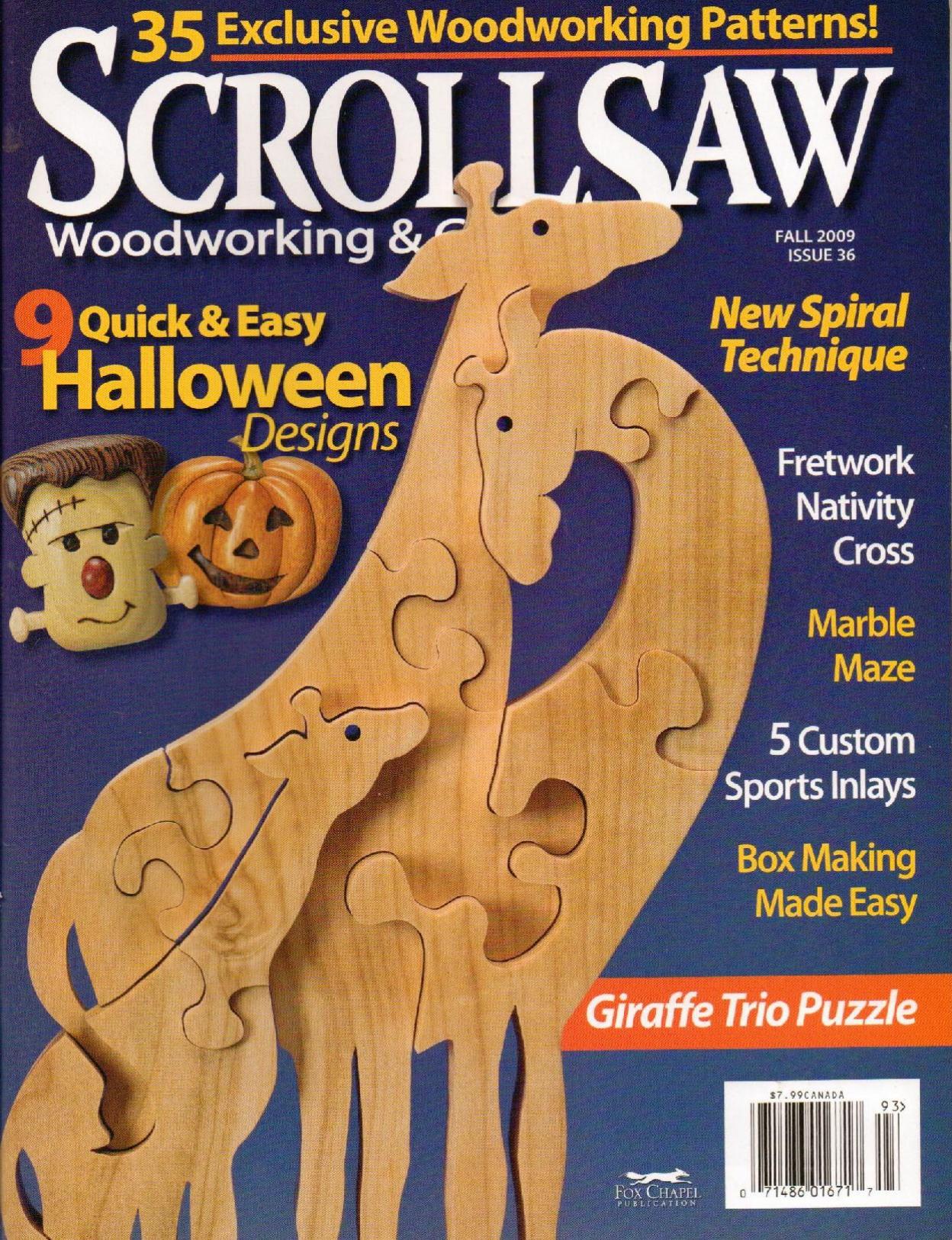 Scrollsaw Woodworking & Crafts #36 by Unknow